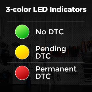 TOPDON AL400 OBD2 Scanner, Full OBDII Code Reader, Check Engine Light Scan Tool, Car Scanner with DTC Lookup, Clear Codes, Freeze Frame, One-Click I/M, Diagnostic Scanner for DIYers, Lifetime Update