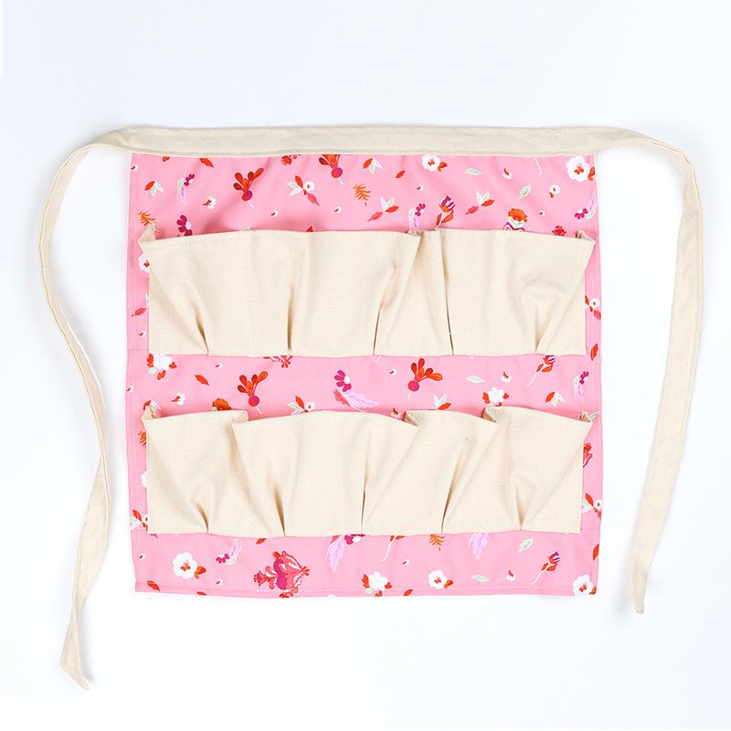 Lightweight 100% Polyester Egg Apron with Multiple Pockets, Farm Skirt for Picking Eggs, Durable Easy-Clean Design, Thanksgiving Kitchen & Outdoor, Home Cleaning