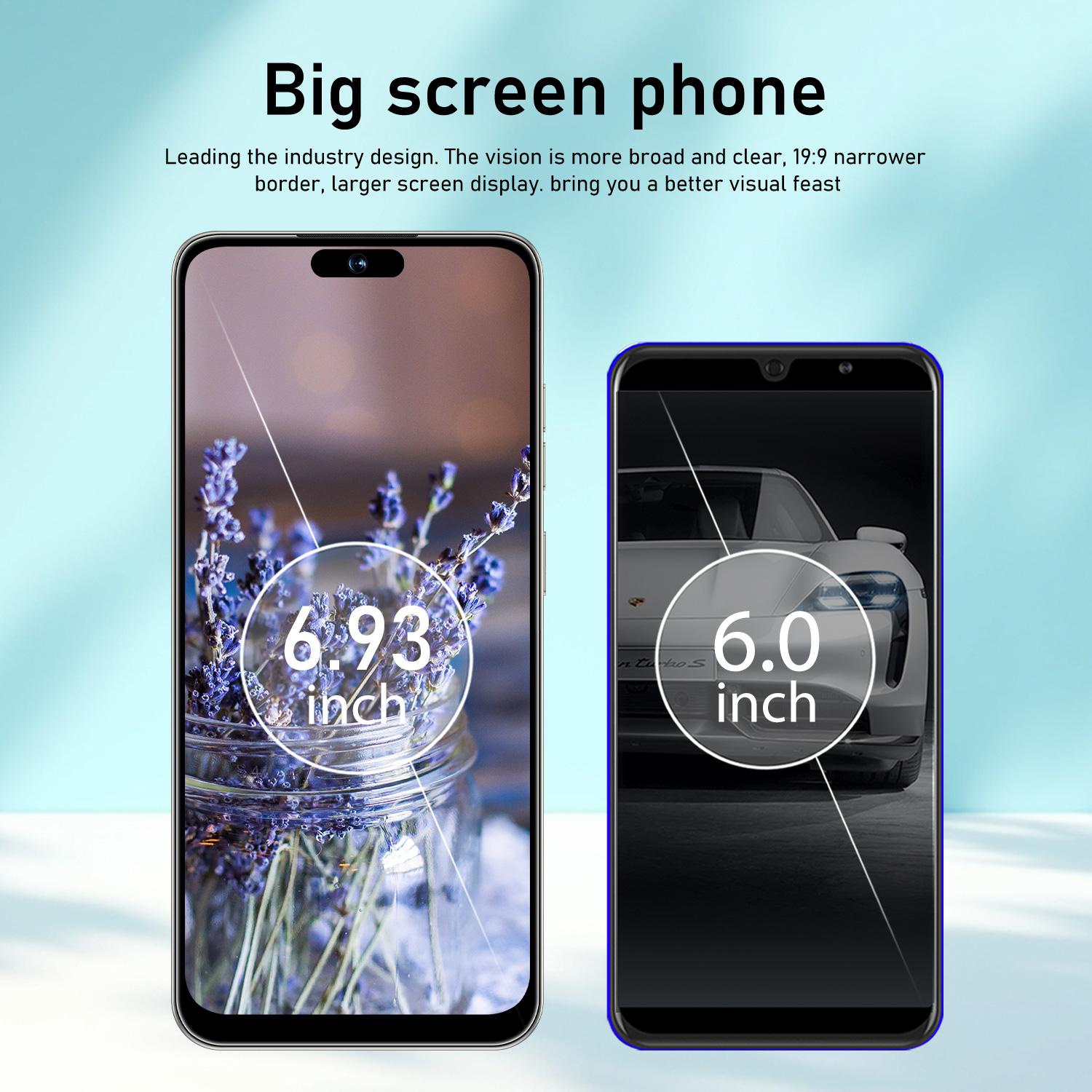 Astarry 16 Pro Max Large Screen Smartphone, 4GB+64GB RAM, Android 10.0, 6.93-Inch Screen, 4100mah Battery, 8-Core Processor, Dual Sim, Fingerprint & Face Unlock, Dual Sim Smartphones