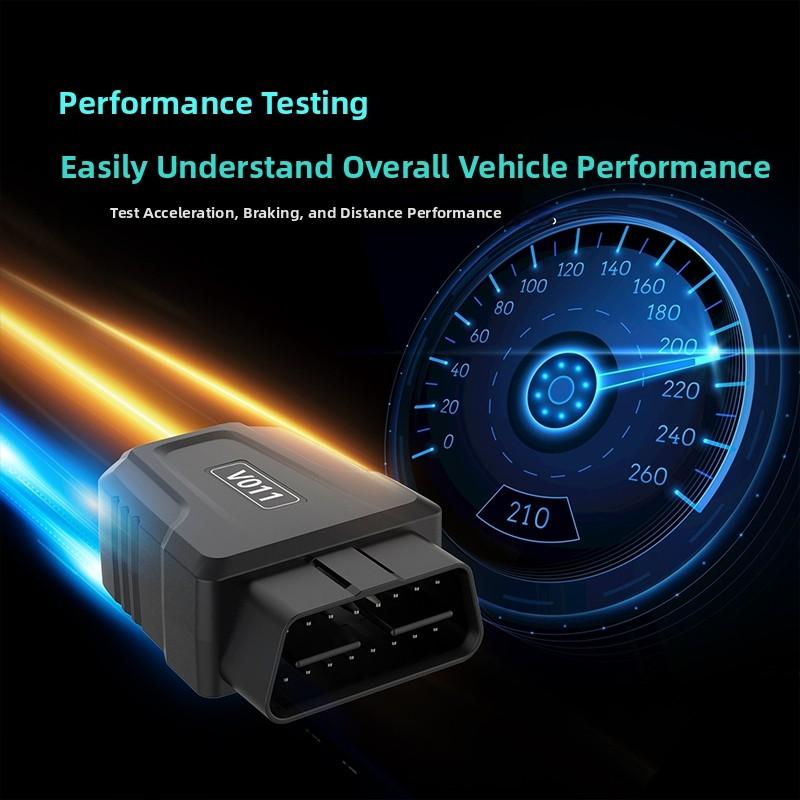 Bluetooth-compatible 5.4 Obd Ii Diagnostic Scanner for iOS & Android, Universal Vehicle Engine Fault Code Reader, Scan Tool, Clear Codes Via Bluetooth-compatible