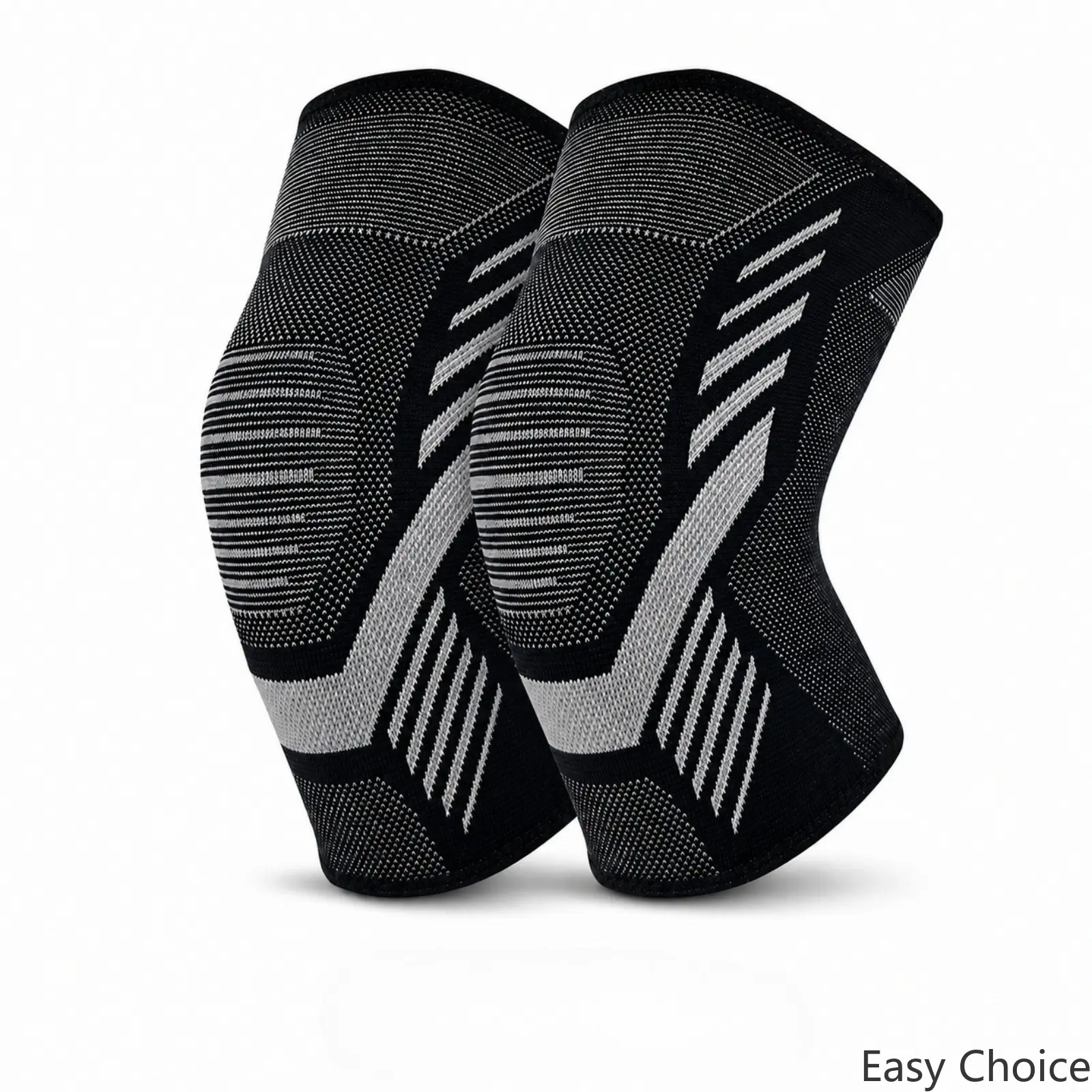 Stretchy Breathable Sports Knee Support Sleeve, Compression Wraparound Knee Protector for Basketball Running Outdoor Activities, Joint Stabilizing Brace for Injury Prevention & Air‑Conditioned Room Daily Use