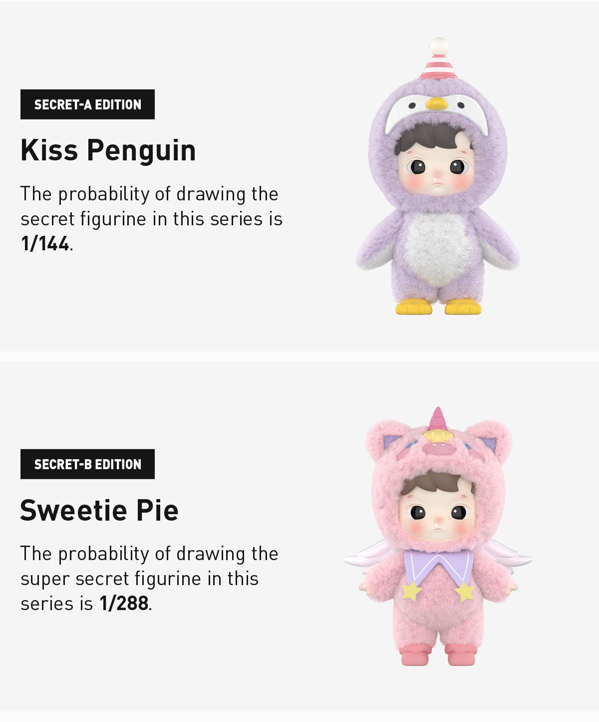 POP MART HACIPUPU Snuggle With You Series Figures, Blind Box, Mystery Box