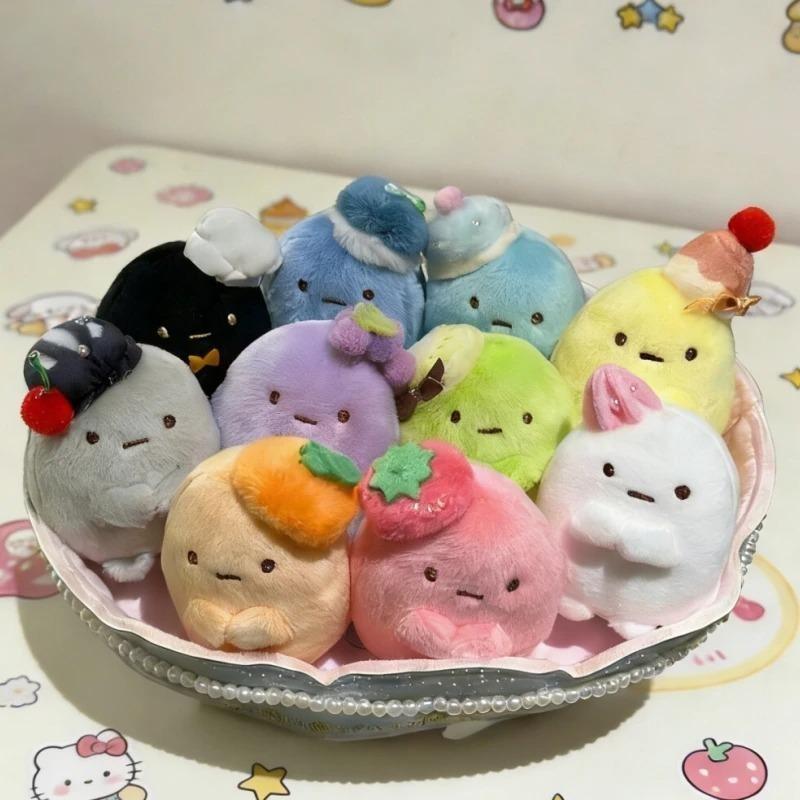 Sumikko Gurashi 10th Anniversary Plush Keychain Cute Stuffed Toy Bag Pendant Charm Gift for Kids & Fans