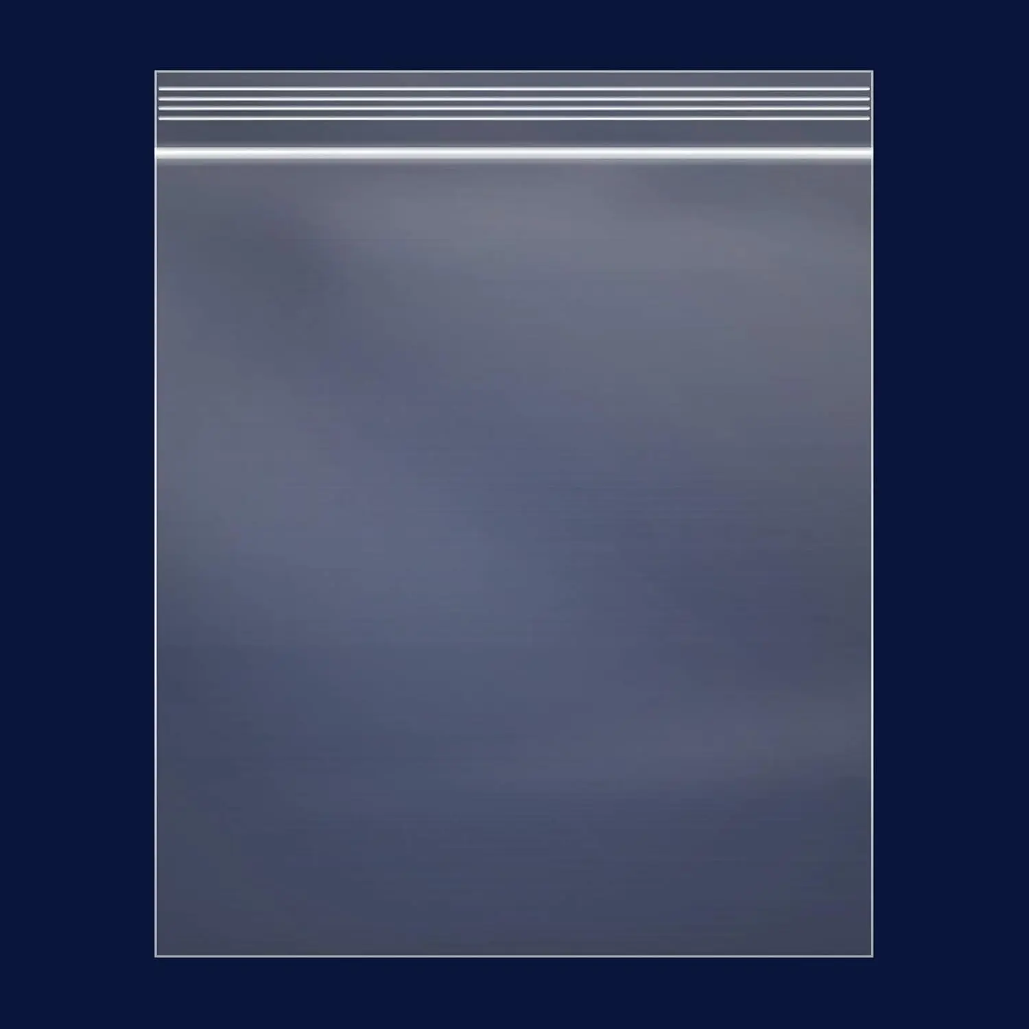 100 Count - 14"x20" 2 Gallon Zip Plastic Poly Bags for Clothing