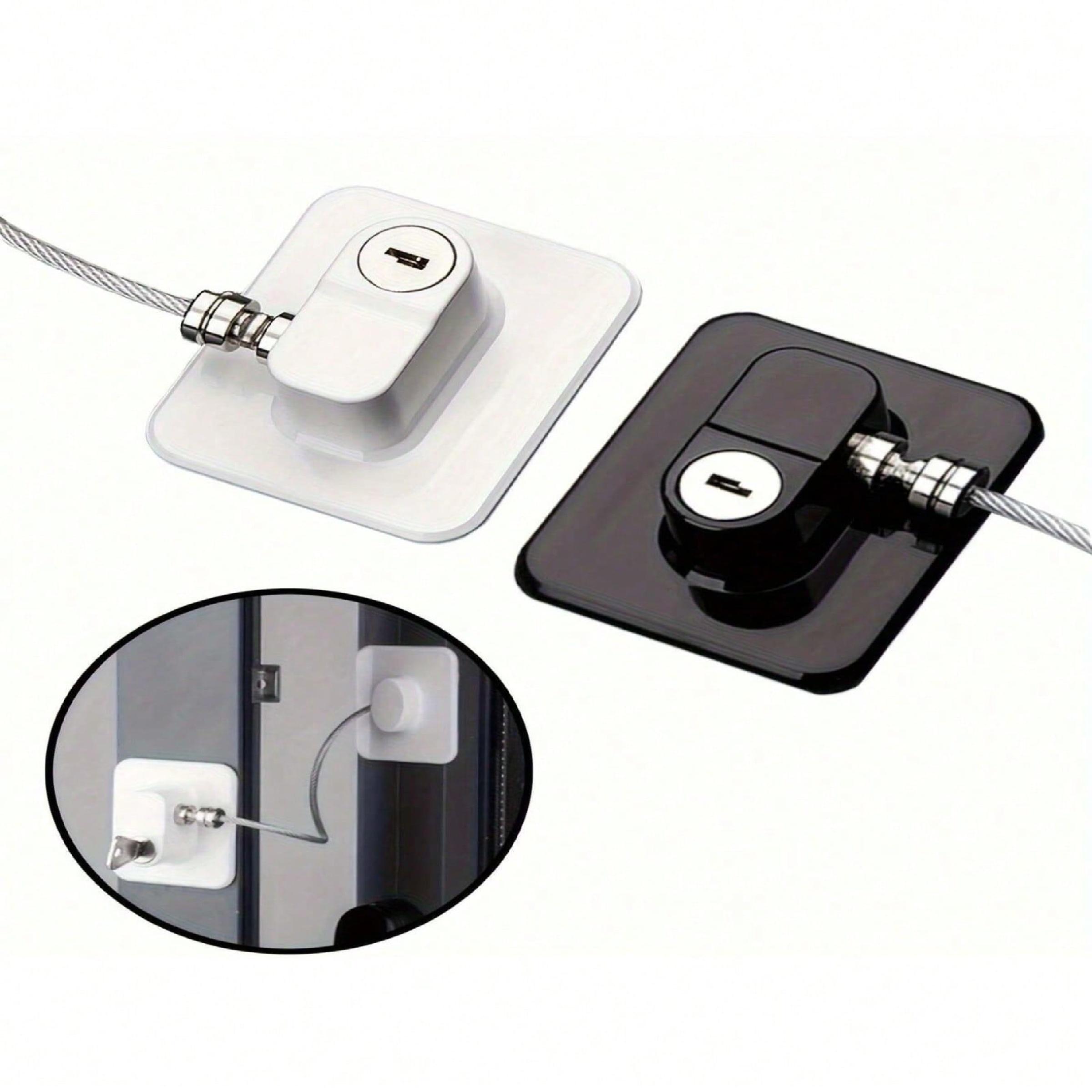 Versatile Refrigerator Locks with Keys, Easy Install Home Security Locks, Ideal for Kitchen Fridges, Cabinets, Drawers, Closets