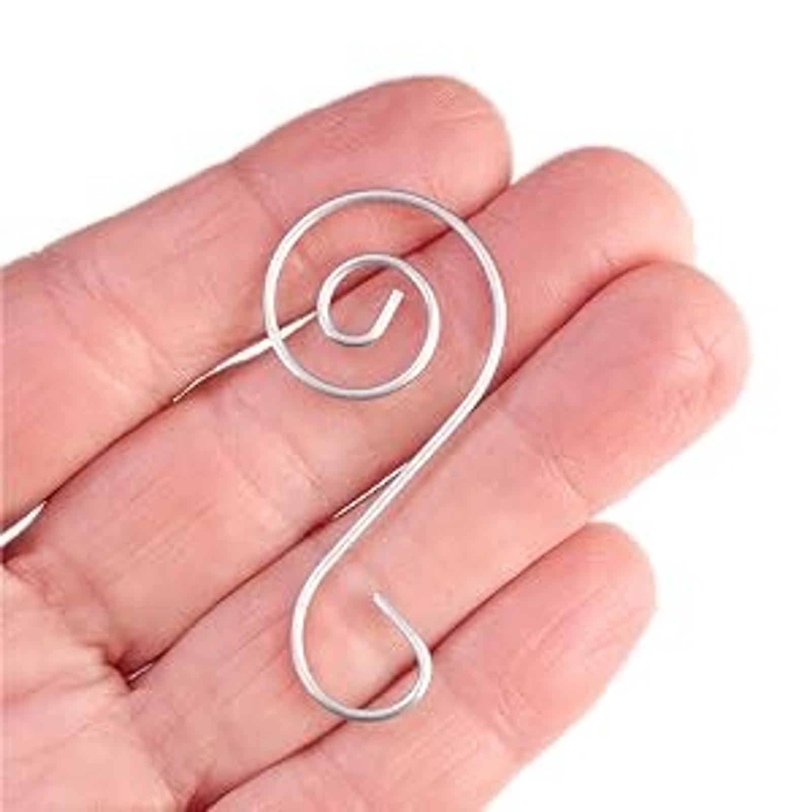 Christmas Tree Ornament S-Hooks Elegant Party Decoration Hangers Set of 50