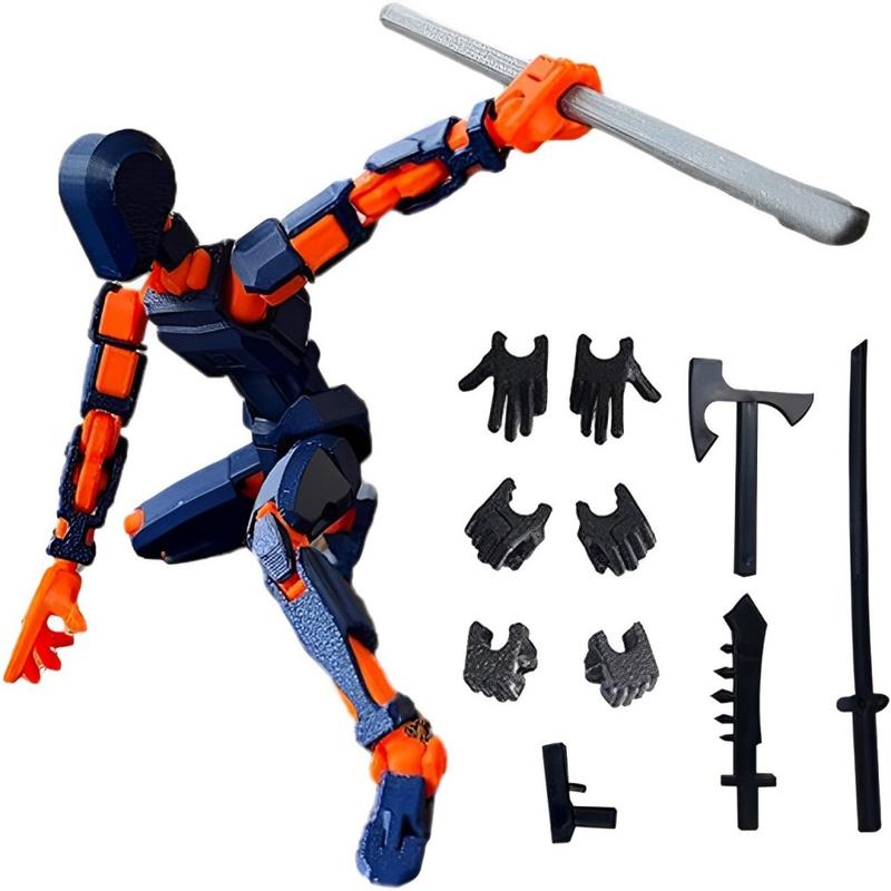 Titan 13 Action Figure Set, 5 Multi-Jointed Robot Models, Dynamic Poses, Detailed Design, Perfect for Collecting and Desktop Decoration, Action Figures Set Titan 13 Action Figure Set, 5 Multi-Jointed Robot Models, Dynamic Poses, Detailed Design, Perfect for Collecting and Desktop Decoration, Action Figures Set