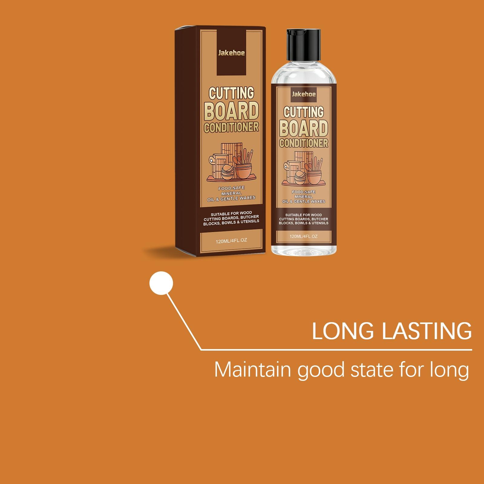 Cutting Board Care Solution, Gentle Daily Use, Scratch Removal, Polishing, Brightening, Essential Kitchen Maintenance Liquid