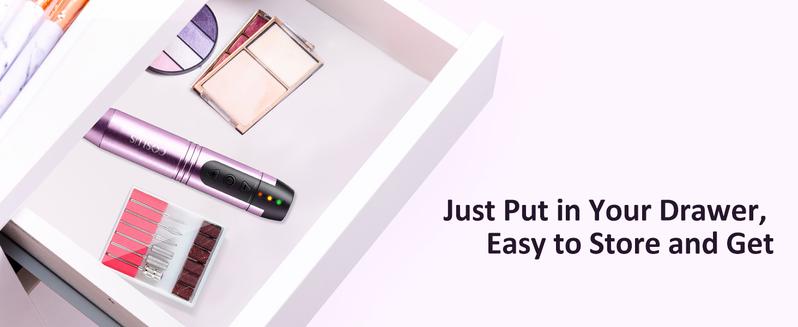 Springtok Beauty Products - COSLUS Electric Cordless Nail Drill File Professional: Portable Filing nail drill machine kit,pedicure kit for feet, toenail kit,Pedicure with UV LED Nail Lamp, Callus Remover for Feet, Cutics Care & Drill Bits/Sanding Bands