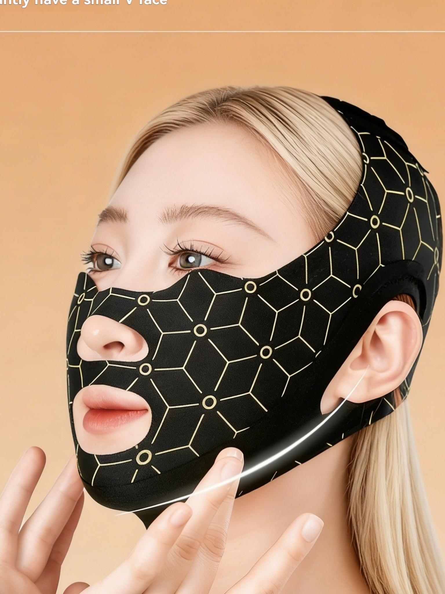 High-End Facial Lifting Bandage, Face Shaping Strap, Double Chin Improvement, Lift Mask, Skin Care Accessory
