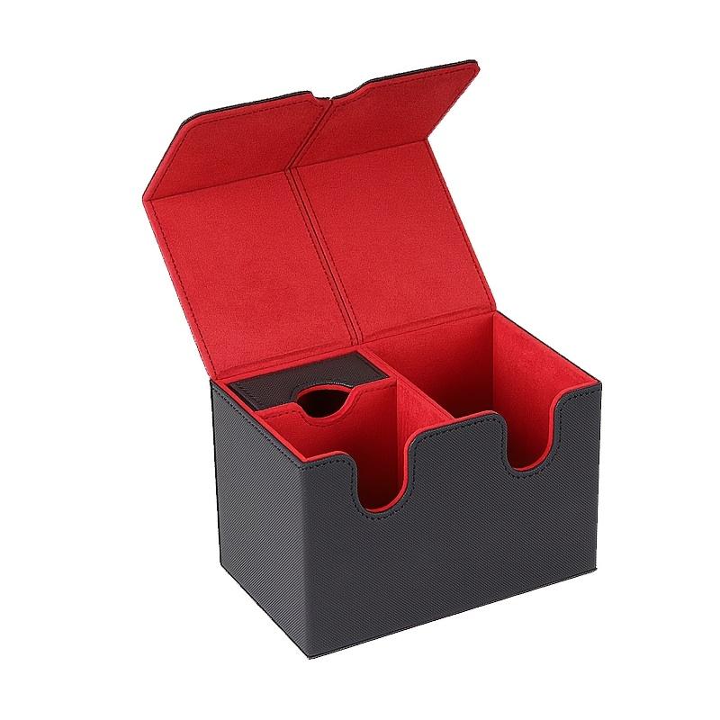 Game Card Storage Box, Tabletop Command Deck Carry Case, Trading Card Holder, Portable Game Card Organizer, Essential Gaming Accessory, Card Hobby Box