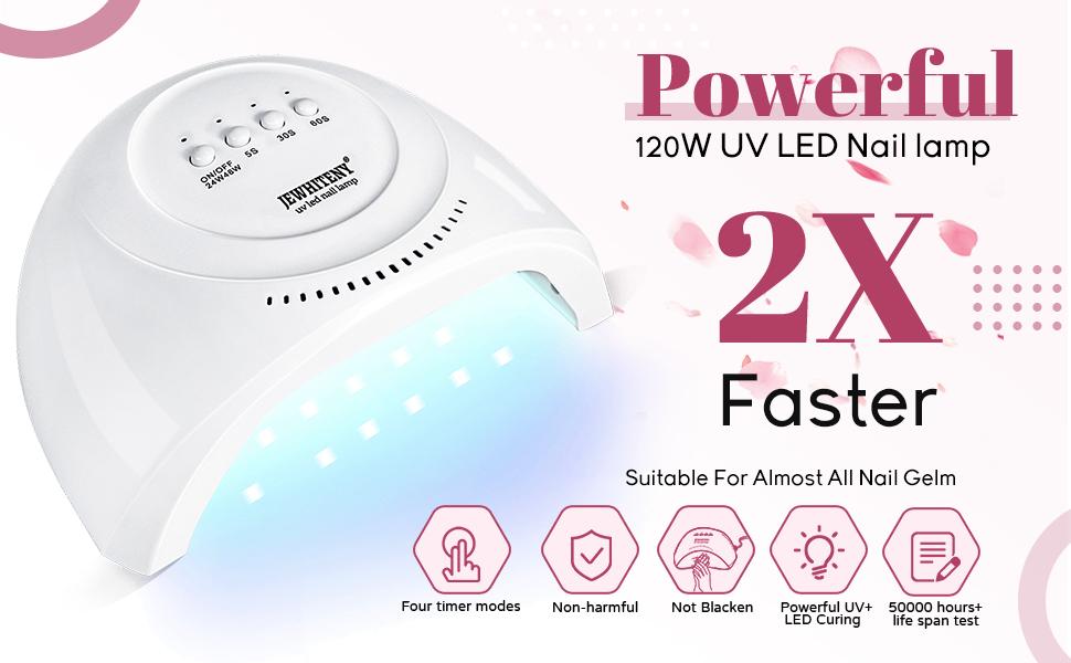 JEWHITENY Gel Nail Polish Kit with 120W U V LED Nail Lamp Starter Kit, 33 Pcs Gel Polish Set Soak off Glossy & Matte Top Coat Base Coat Manicure Nail Tools DIY Home Halloween Nails Gifts for Women#cozyvibes #effortlessbeauty