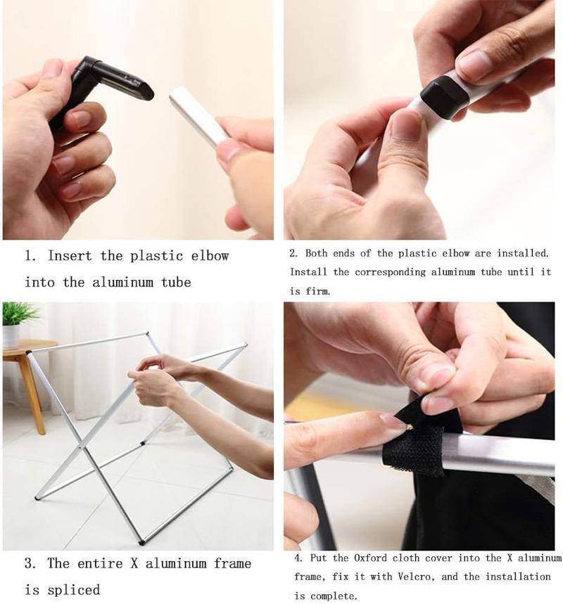 118L Laundry Basket Sorter, Large 3 Section Collapsible Laundry Hamper for Home and Dormitory - Efficient Sorting and Storage of Clothes