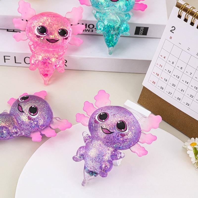 Sequin pinch Le Maltose Color Salamander Fun decompression toy vent pinch tpr force control toy