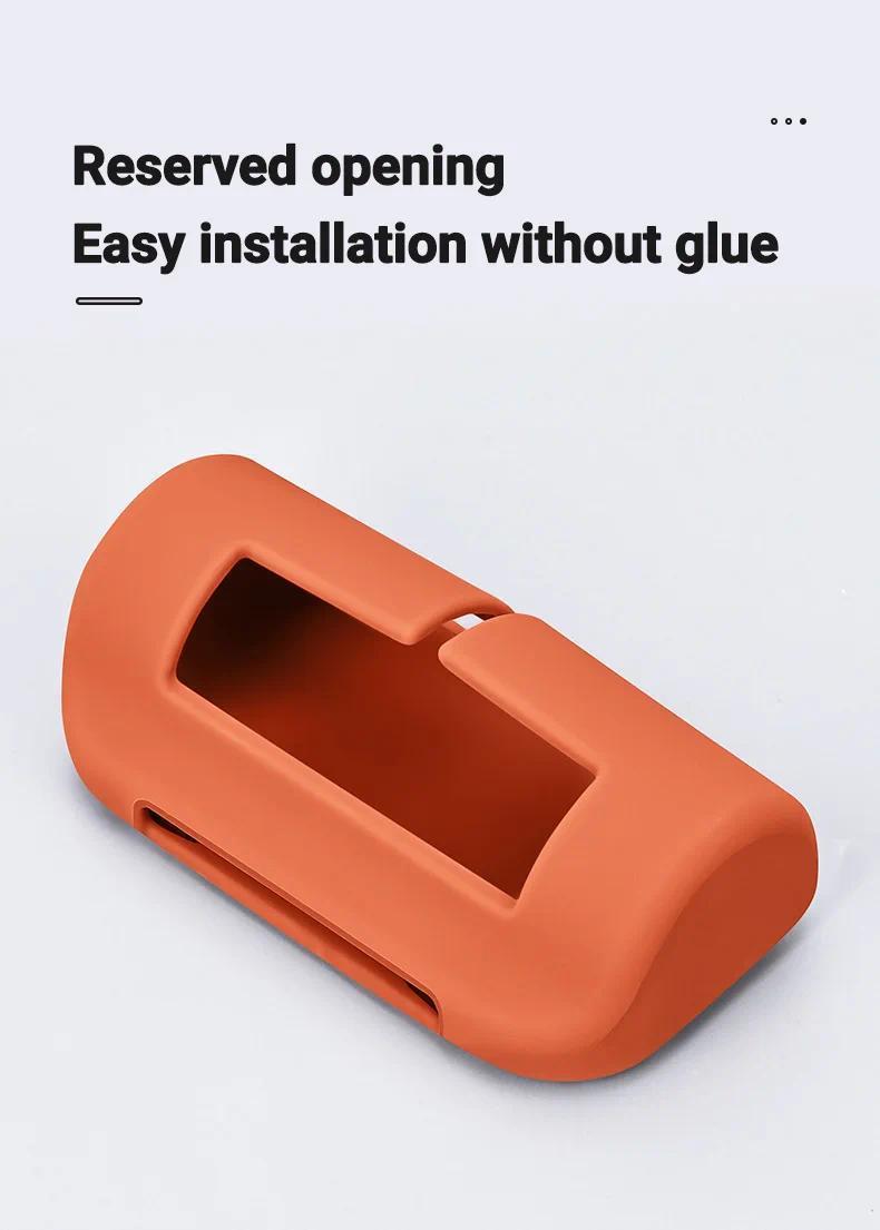 Universal Car Seat Belt Socket Protective Cover Silicone Car Safety Seat Belt Anti-Scratch Cover Button protective case