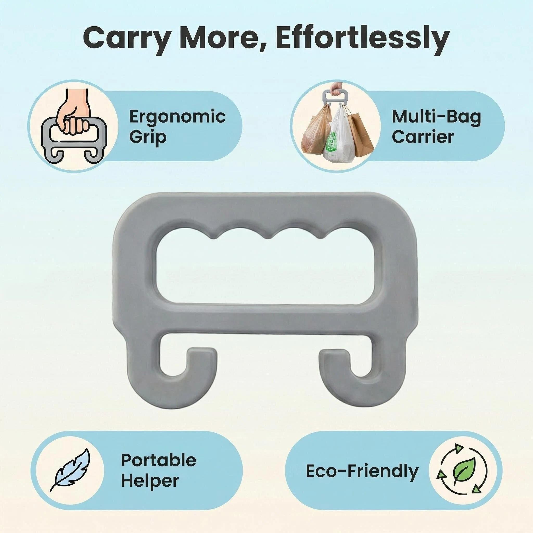 Supermarket Shopping Bag Handle Holder, Grocery Bag Stand, Durable & Convenient Design,Durable Bag Carrier for Shopping Bags
