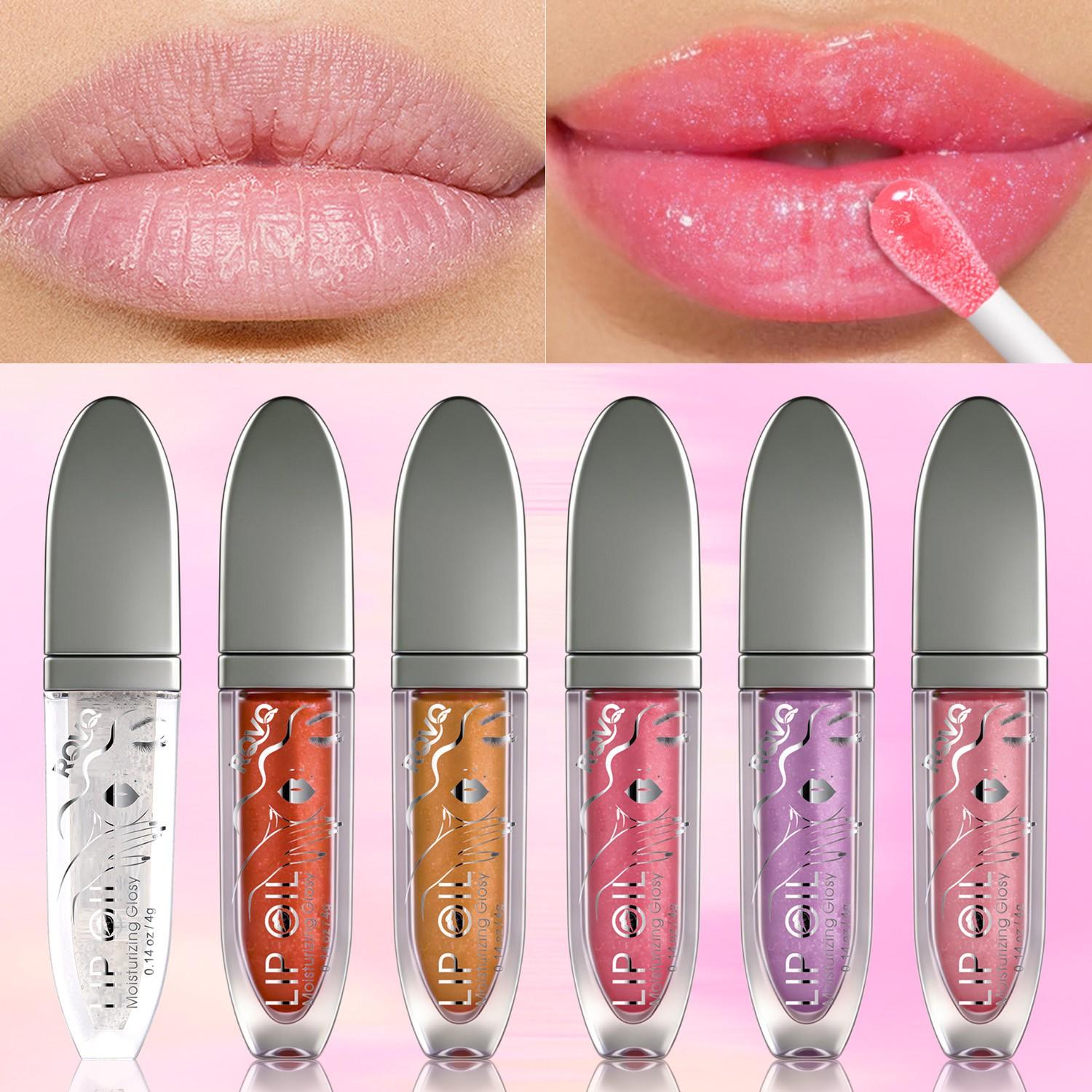 Hydrating Plumping Jelly Lip Gloss, Reduces Fine Lines, Long-Lasting Highlight Liquid Lip Balm, Perfect for All Skin Types, Ideal Gift