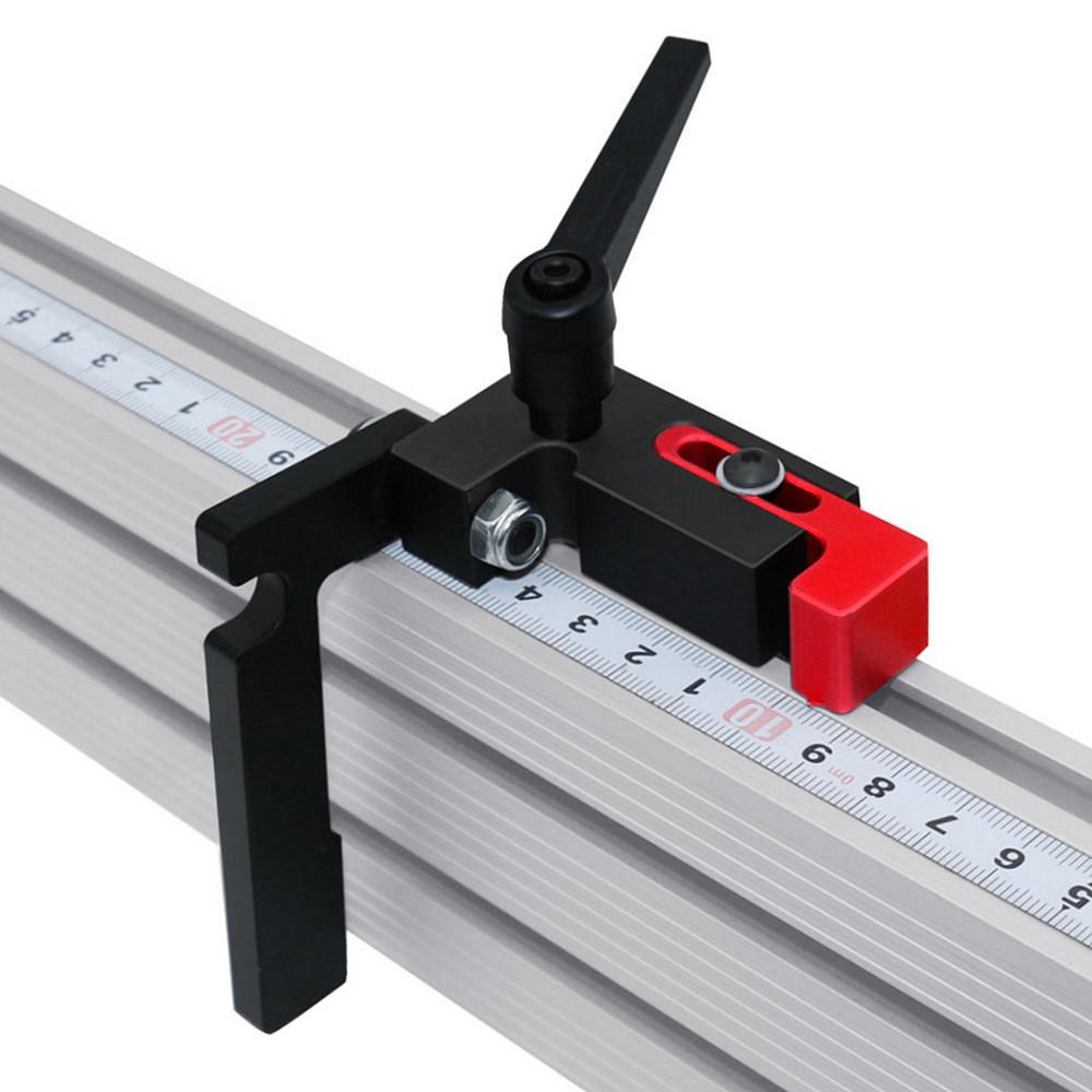 Aluminum Profile Router Fence - Multi T-Track Table Saw Fence ...