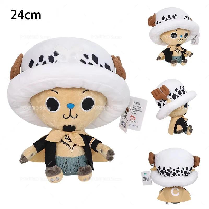NEW Hot One Piece Plush Toys Monkey Luffy Gum Gum Fruit Ace Law Soft Stuffed Doll Tony Tony Chopper Cos Sanji Sabo Birthday Gift