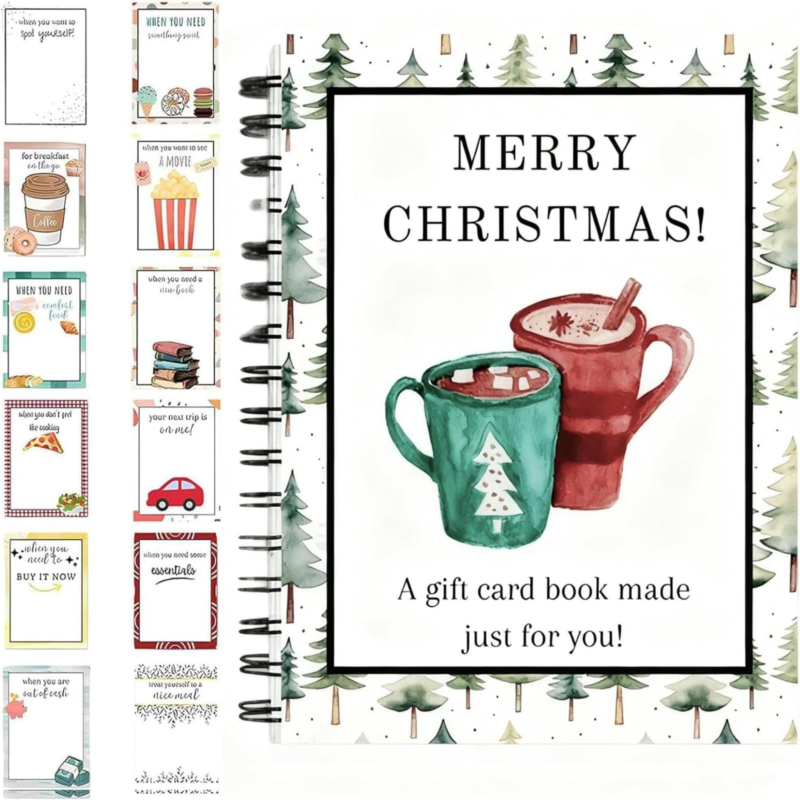 Gift card book design