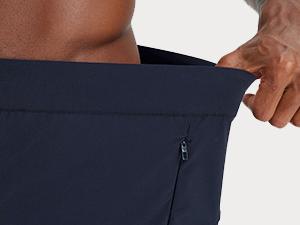 MAELREG Men's Golf Joggers Pants with Zip Pockets Stretch Lightweight Nylon Sweatpants Work Casual Athletic Track Pants Men