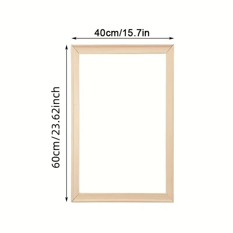 Solid Wood DIY Diamond Painting Frame Set with Hanging Hardware - Ideal for Canvas Art and Home Decoration, Diamond Painting Accessorie, Handcraft