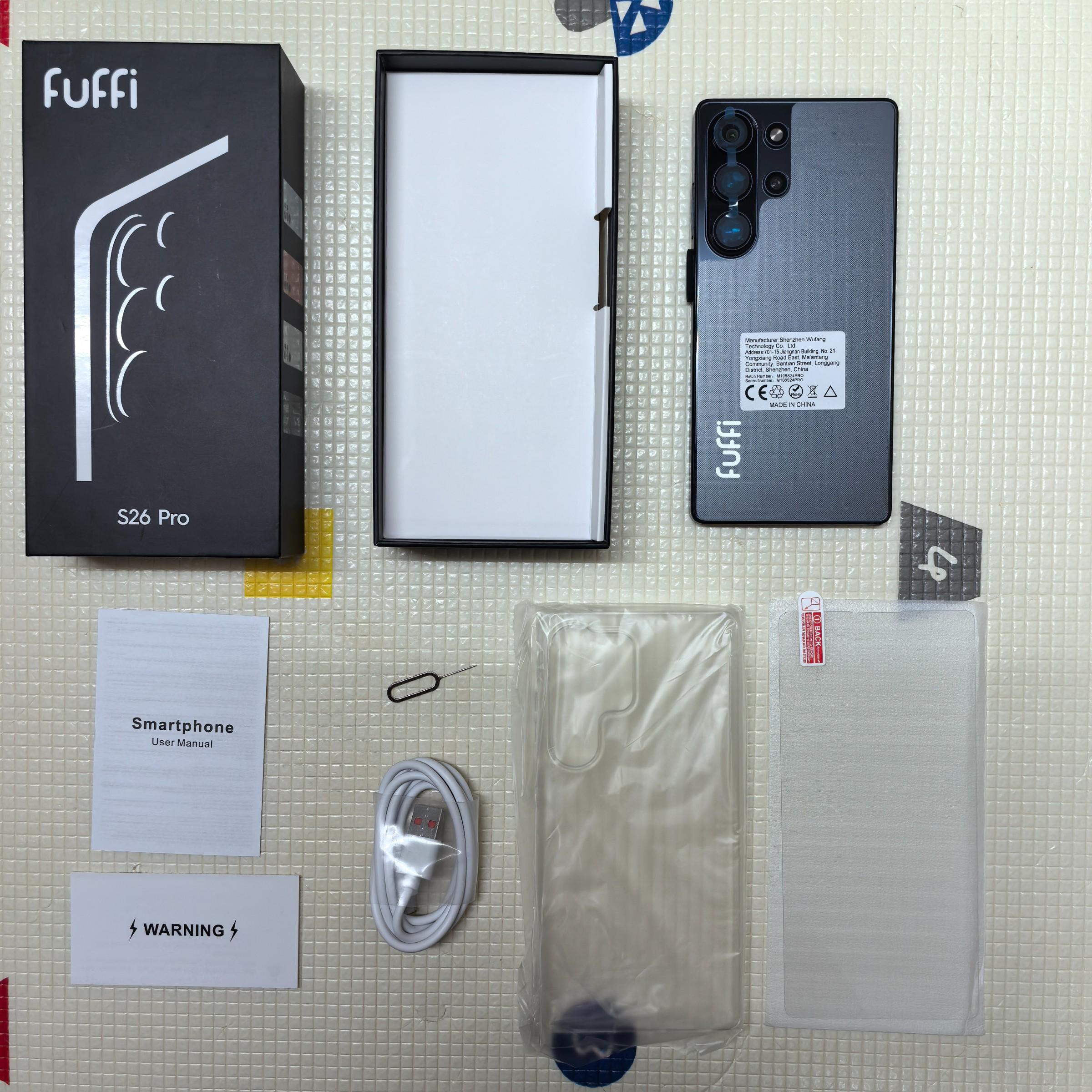 Fuffi S26 Pro 6.56-Inch HD Screen, 3gb RAM 32GB ROM, Octa-Core Processor, 4g Network, Dual Sim, Stylus Pen, 4100mah Battery, Android Phone