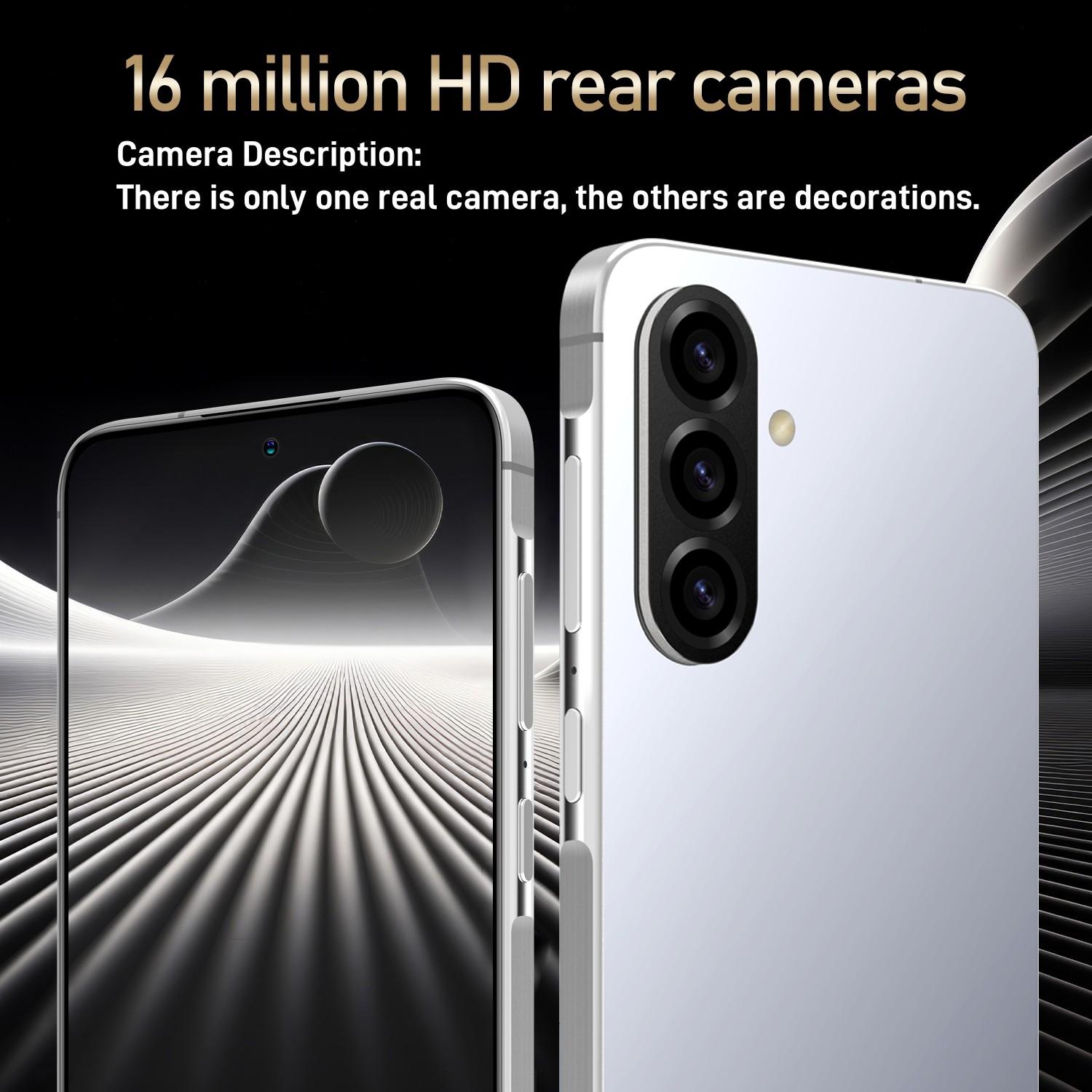 FUFFi-S25 PRO Fashion Pro Mobile Cellphone Smartphone; 6.63-inch screen, 4G unlocked, 3GB RAM + 32GB ROM, 4000mAh battery, 8MP + 16MP high-definition cameras, stylus-enabled, GPS, Android 12 phone