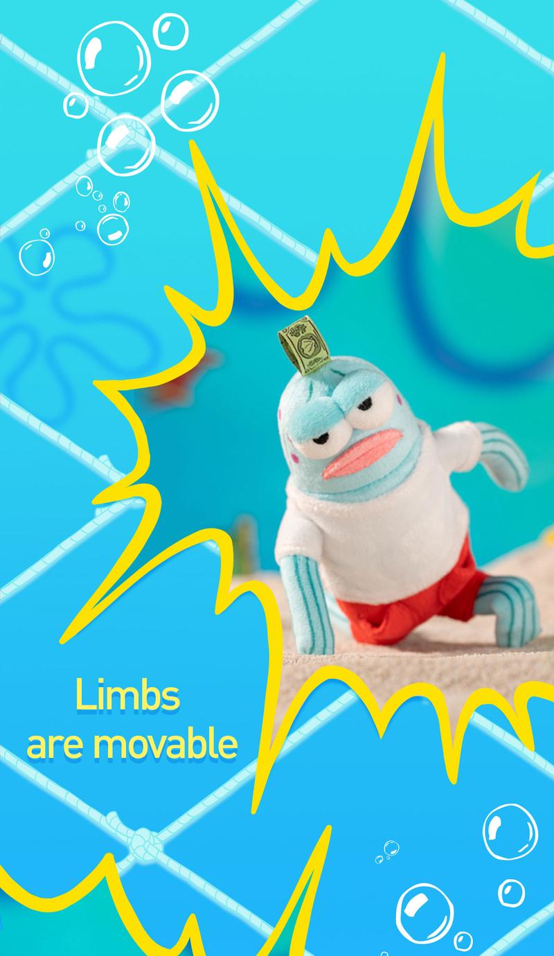 POP MART Bikini Bottom Buddies - Whimsical Plush Blind Box, Collectible Toys, Valentine’s Day Gifts