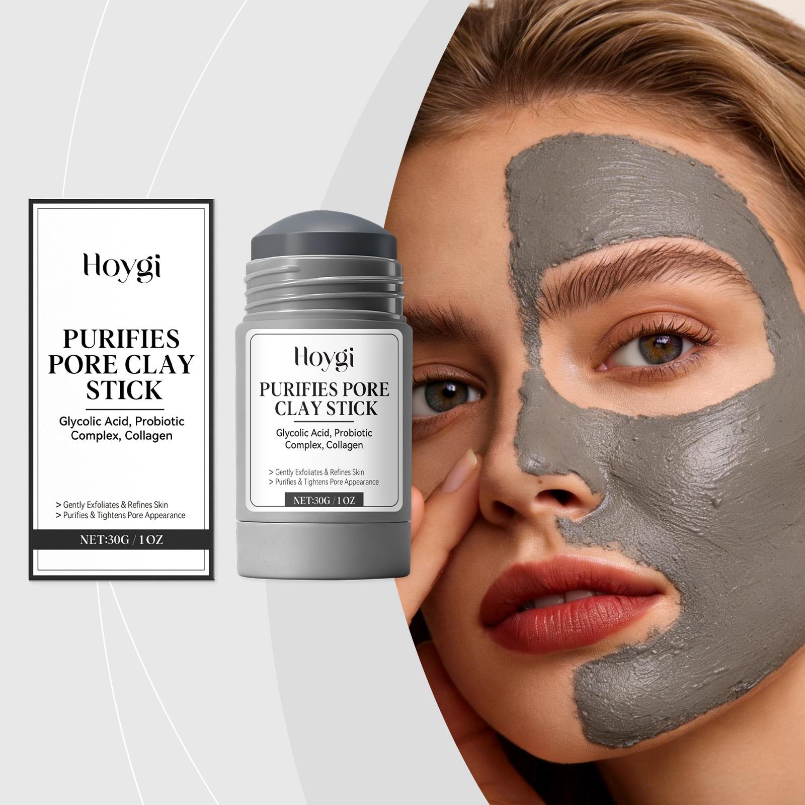 Hoygi The Pore-Purifying Mud Mask Stick Gently Cleanses The Skin, Hydrates It Finely, Moisturizes And Refreshes It. It Is A Touch-Type Mud Mask