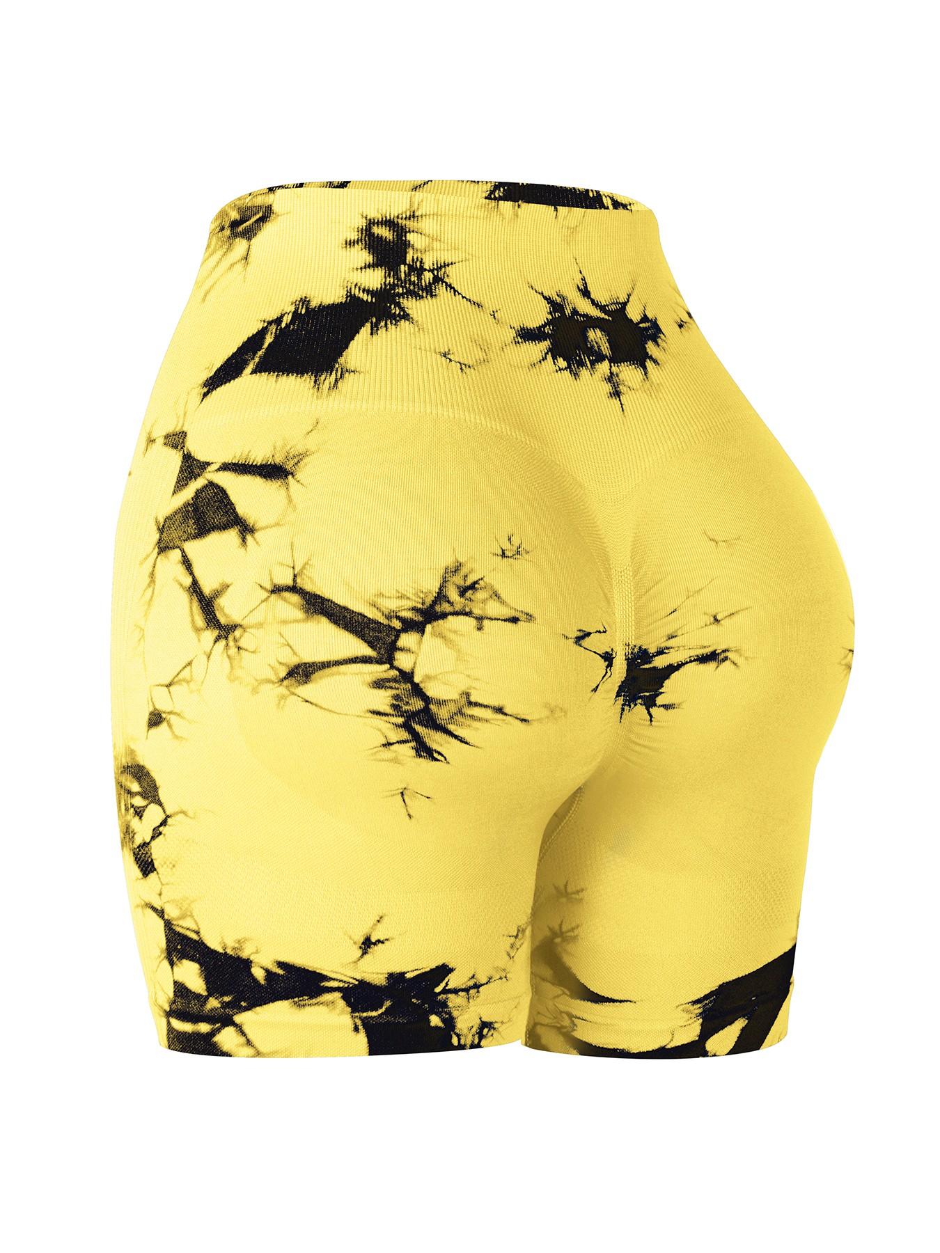 New Women's Sportswear Shorts, Soft Seamless Yoga Workout Shorts, Stretchy Seamless Shorts, Multi-Pack Colorful, High Elasticity High Waist High Waisted Belly Control Tummy Control Shorts, Gym & Sports Wear, Gym Exercise Activewear, Athletic Wear Shorts