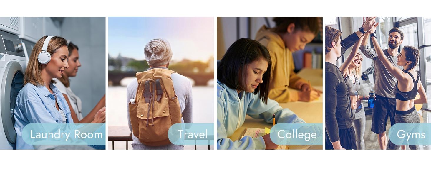 2 Pack Mesh Laundry Bags, 23 x 34 Inches Heavy Duty Mesh Laundry Bag, Large Laundry Drawstring Bag for College, Dorm, Travel, Family and Apartment Dwellers, Black