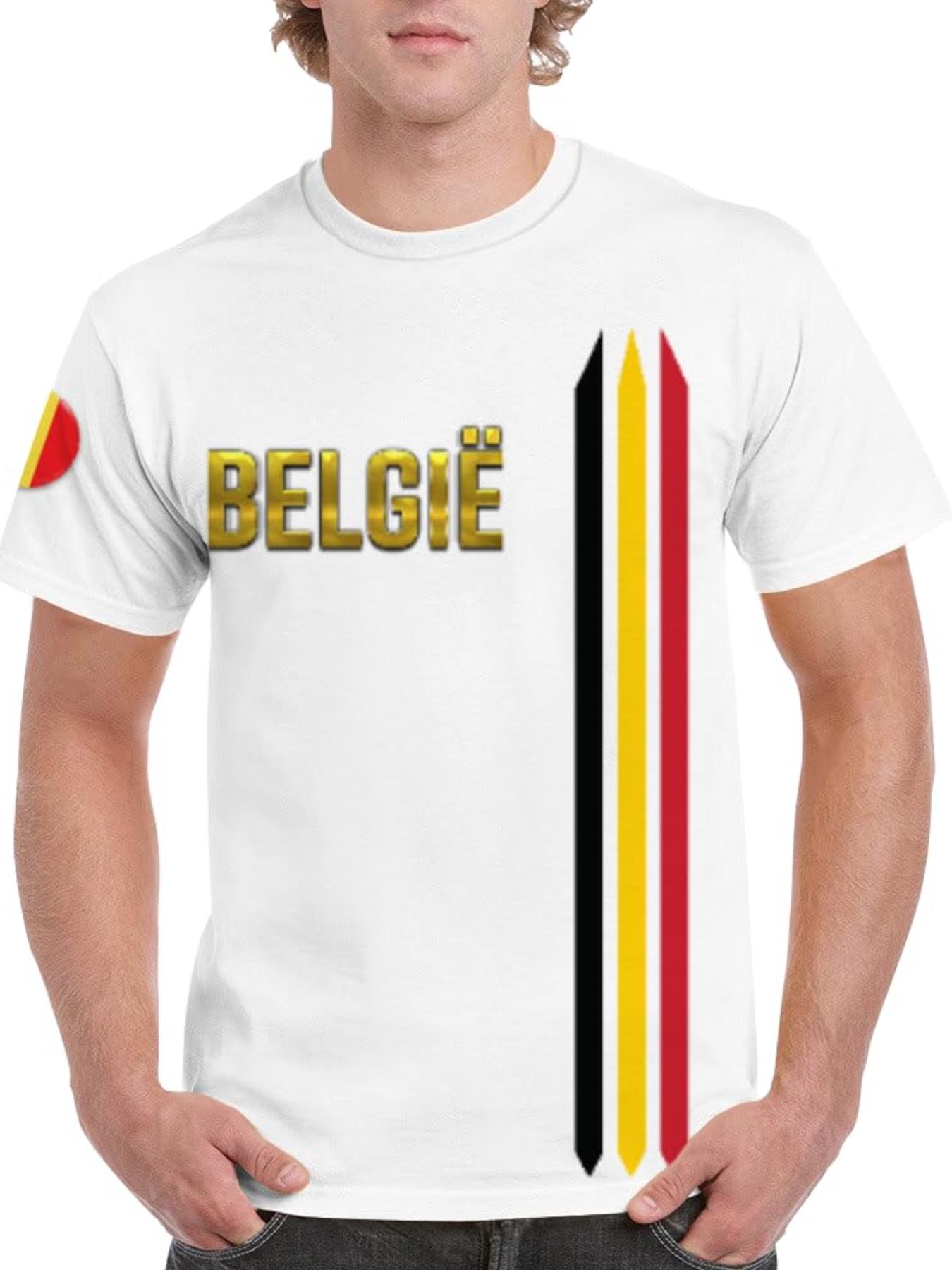 2026 National Flag Jersey, Belgium France Netherlands Croatia Portugal Spain Italy England, Sports T-shirt for watching games on-site，Short Sleeve, Quick-Dry, Moisture-Wicking