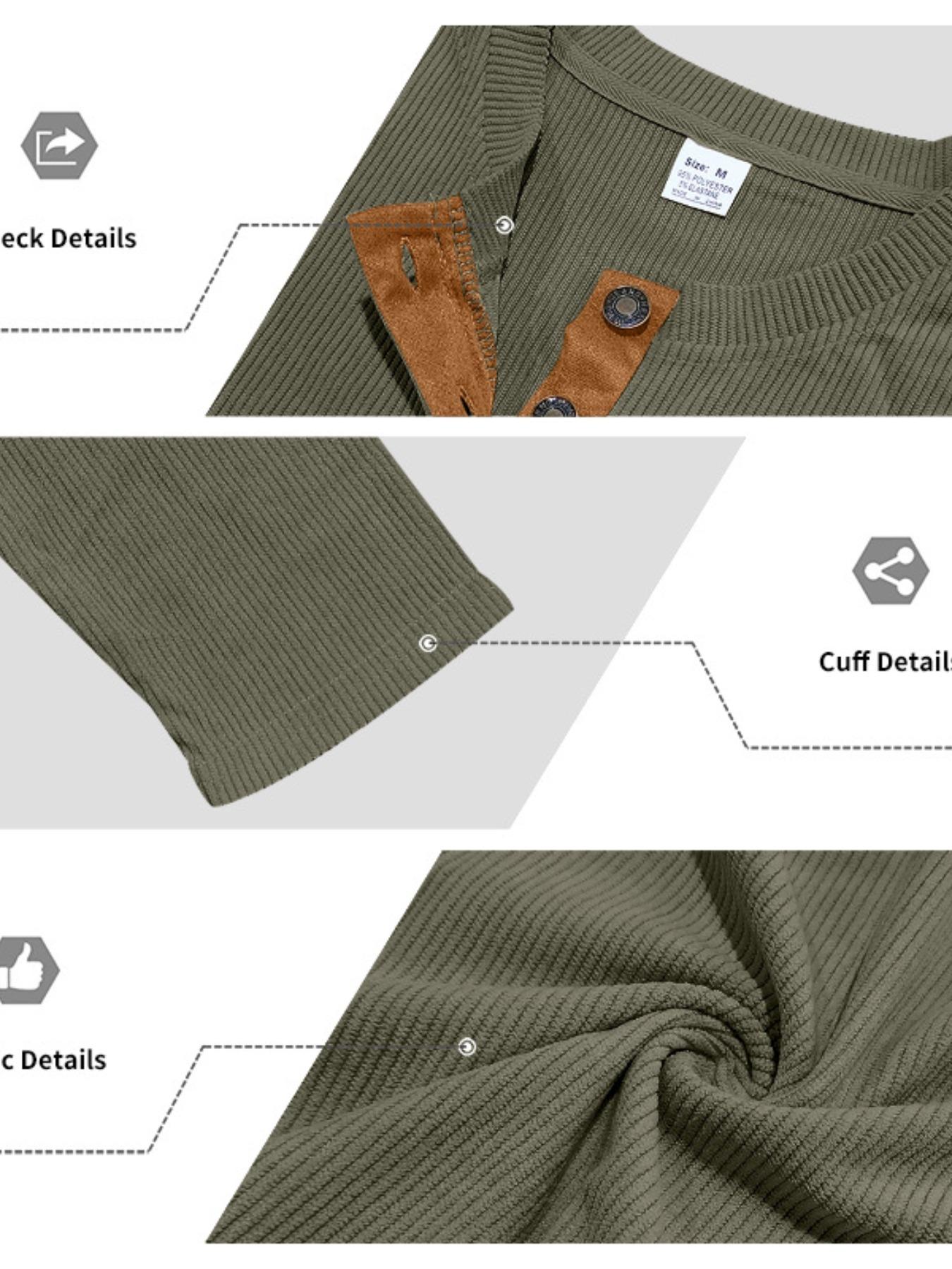 Men's Vertical Striped Textured Long Sleeves with A Contrasting Placket,solid Color Vertical Striped Texture,can Be Worn Alone and Layered,suitable for Casual Light Business and Other Scenarios, Classic, Menswear