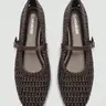 ADAMUMU Women's Fashion Handmade Braided Mary Jane Shoes, Adjustable Buckle Strap, Adjustable Mary Janes, Breathable Texture, Comfortable Casual Flat, Ideal for Leisure Activities