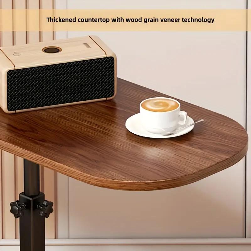 Portable Adjustable Folding Side Table, Laptop Desk for Home Office, Coffee Table & Bedside Sofa, Reception Area Use, Mother's Day Gift