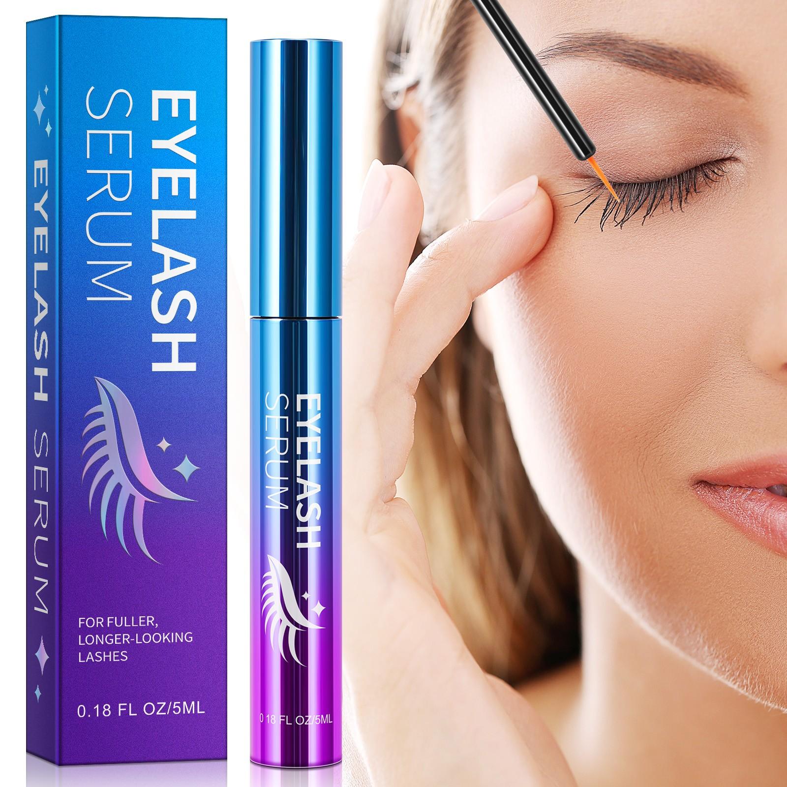 Lash Growth Serum, Advanced Lash Essence, Natural Base, Enhances Density and Clarity, Suitable for Daily Use, Long-Lasting Results, Longer Looking Lashes