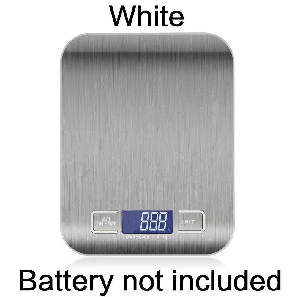 Portable Digital Kitchen Scale with Timer, High Precision Led display for Accurate Ingredient measurement, Compact Food Scale for Baking and Cooking, Essential Kitchen Gadget, Easy to Use and Space Saving, Food Measuring Tool, Digital Weight Scale