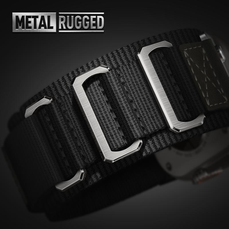 Glory Flag Band for Apple Watch Ultra Band 49mm 46mm 45mm 44mm 42mm(Series 3), Military Nylon Sport Strap for iWatch Ultra Series 11 10 9 8 7 6 5 4 SE