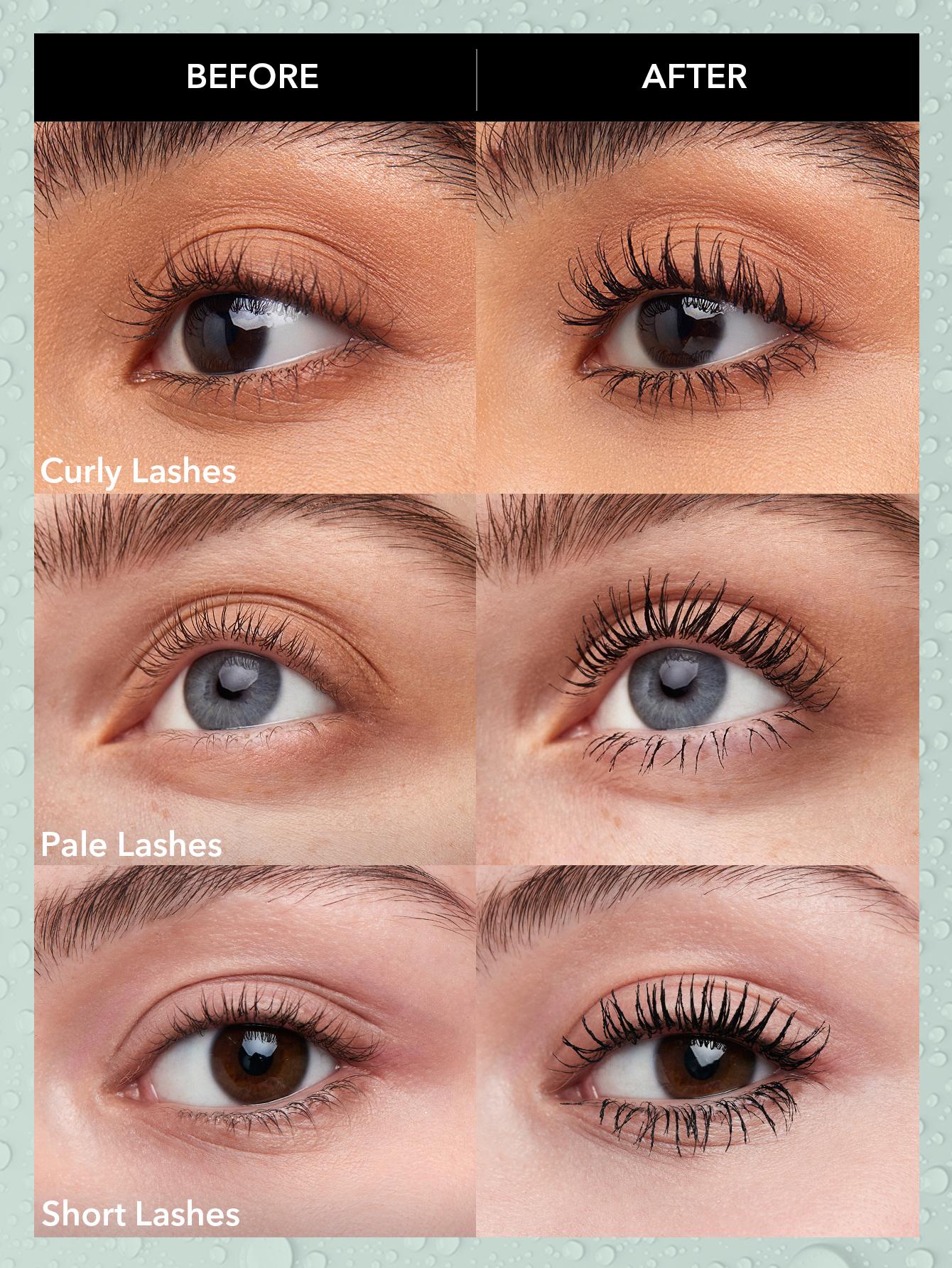 SHEGLAM All-In-One Volume & Length Mascara 2 In 1 Waterproof Volumizing Dual-Ended Brush Lengthening Curling Thick Lash Lifting Long Lasting Mascara Eye-Effortlessbeauty