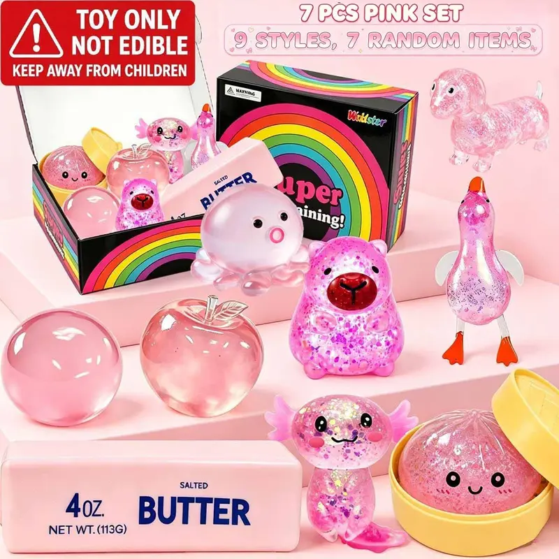 SILLY スクイーズ セット silly squishies package - TikTok Shop