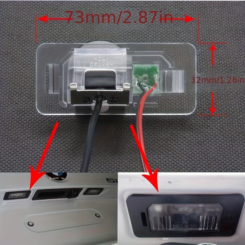 1PC Rear View Camera for BMW 1 3 5 Series E39 E60 E61 E82 E83 E84 E88 E46 E92 E93 E90 M3 m5 X1 X3 X5, Night Vision Camera Backup Parking Reversing Camera, Reverse Camera license plate Camera