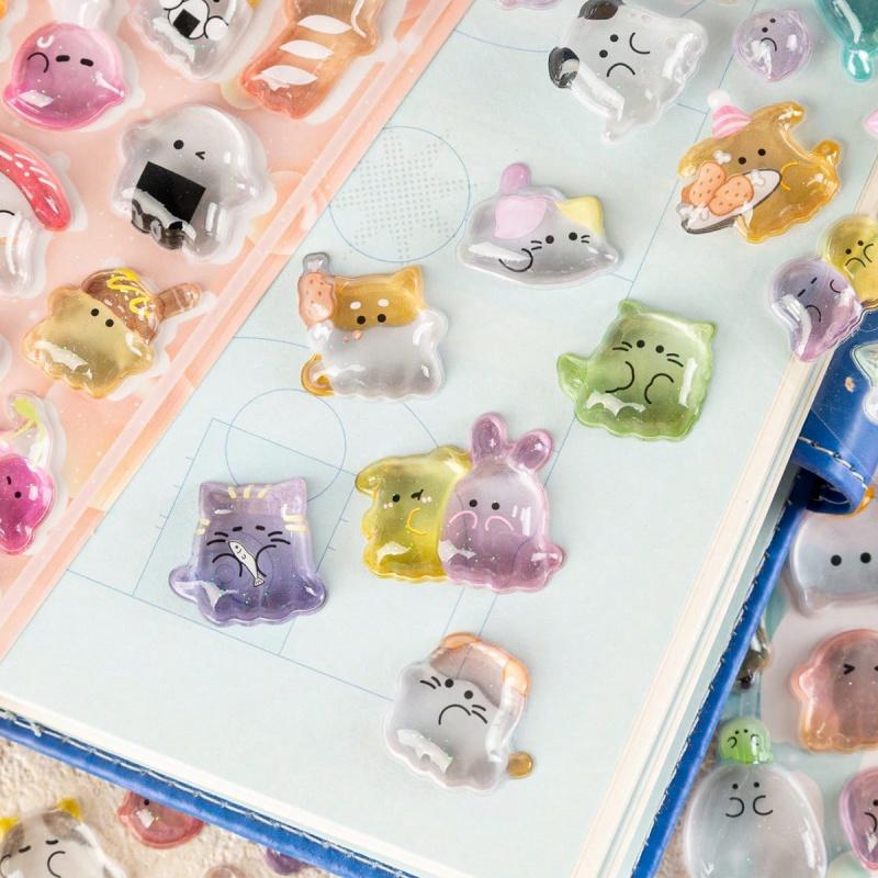 1PC soft and cute cartoon 3D sticker made from eco-friendly materials. Its fresh and sweet style is perfect for DIY phone case decoration. You can also stick it on water bottles, toys, refrigerators, and phones.