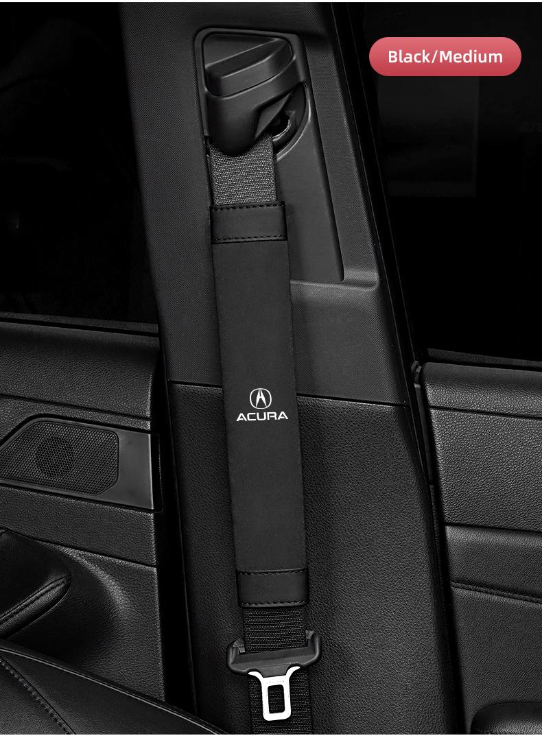 2Pcs Car Seat Belt Safety Shoulder Covers Car Accessories For Acura ADX RDX ZDX Integra NSX MDX TLX CDX ILX RLX TL RL
