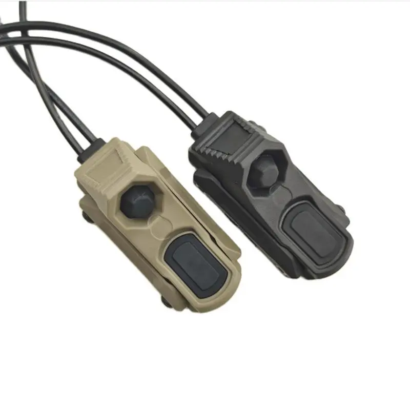 Tactical A/X/ON Dual Function Module Button Pressure Remote Switch SF/2.5/3.5/DC Plug M300 M600 PEQ NGAL LED Light Power Switch Light Switches With Original Logo