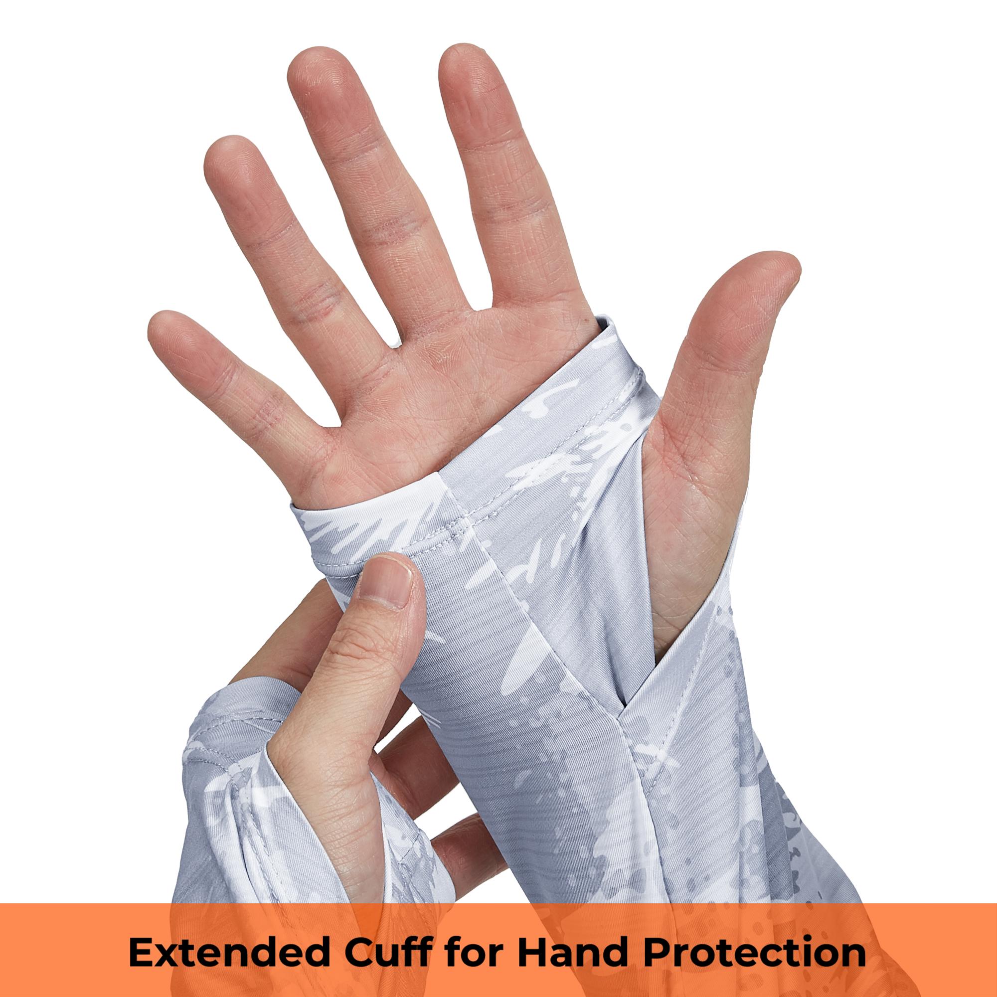 【RODEEL】931 Sun Hoodie Shirts w/ Removable Mask Neck Gaiter Men UPF 50+ UV Protection Long Sleeve Lightweight Quick Dry Moisture Wicking Breathable Cooling Athletic Activewear for Outdoor Sports Hiking Camping Fishing Construction Roofing, Holiday Gift