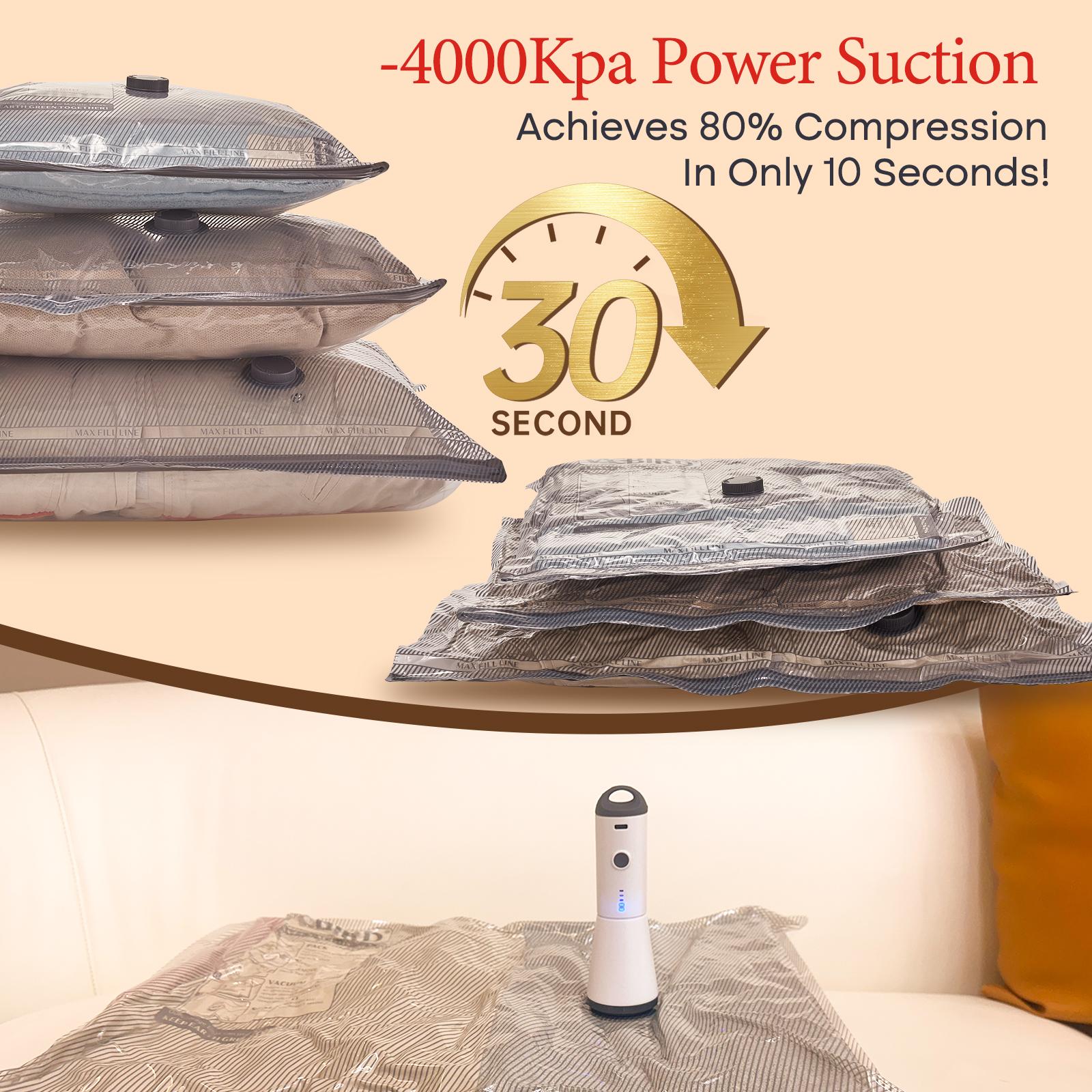 【Mother's Day Gifts ideas 】VACBIRD 2026 Upgraded X7 Cordless Vacuum Bag Set,Summer Vibes Vacuum Bags for Travel with Rechargeable Pump, 15 Pack Carry-on Packing Bags for Luggage and Suitcase, Space Saver for Clothes and Clothing Travel Zipper Pouches 【Mother's Day Gifts ideas 】VACBIRD 2026 Upgraded X7 Cordless Vacuum Bag Set,Summer Vibes Vacuum Bags for Travel with Rechargeable Pump, 15 Pack Carry-on Packing Bags for Luggage and Suitcase, Space Saver for Clothes and Clothing Travel Zipper Pouches