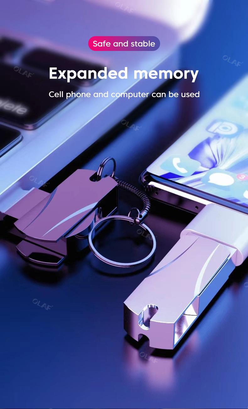 USB 3.0 Flash Drive 512GB 1T 2T Hihg  Pen drive Pendrive Waterproof Memory Stick Pen Drive Flash U Disk gifts 256GB high speed metal u disk