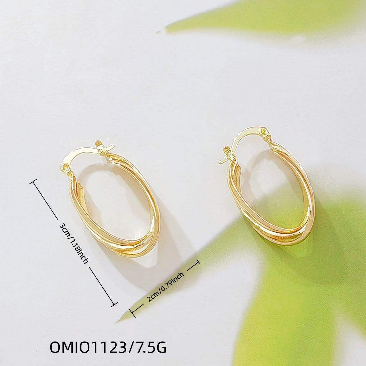 Gold Plated Chunky Hoop Earrings, Textured Geometric Diamond Cut Huggie Ear Studs, Statement Fine Jewelry, Anniversary Gift for Women & Teen Girls