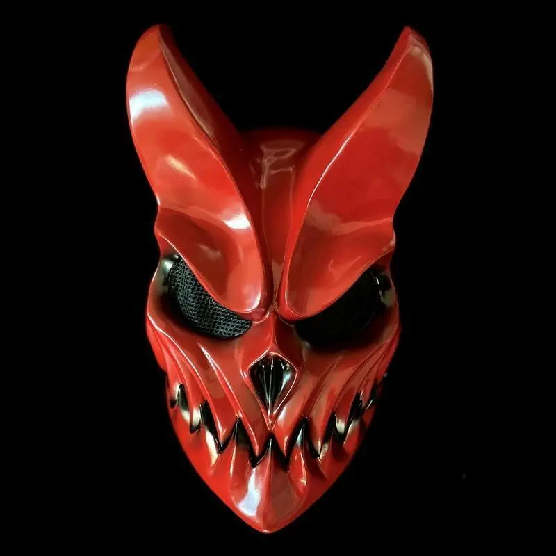 New Slaughter To Prevail Mask PVC Alex Terrible Mask Horror Devil Cosplay Halloween Party Props Masquerade Kid of Darkness Mask